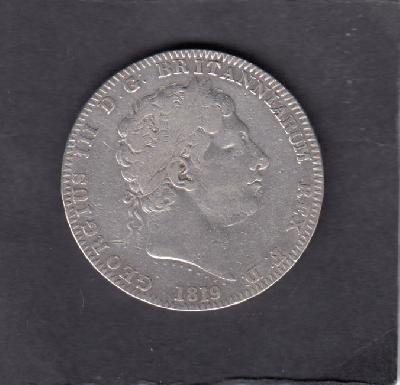 Beschrijving: 1 Crown  GEORGIUS III  LIX  